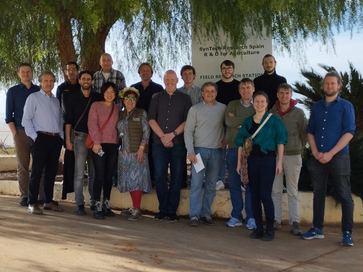 Group picture of the BoostCrop Team
